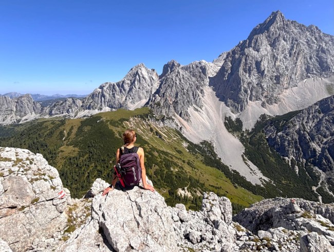 Gipfelsieg im Dachsteinmassiv